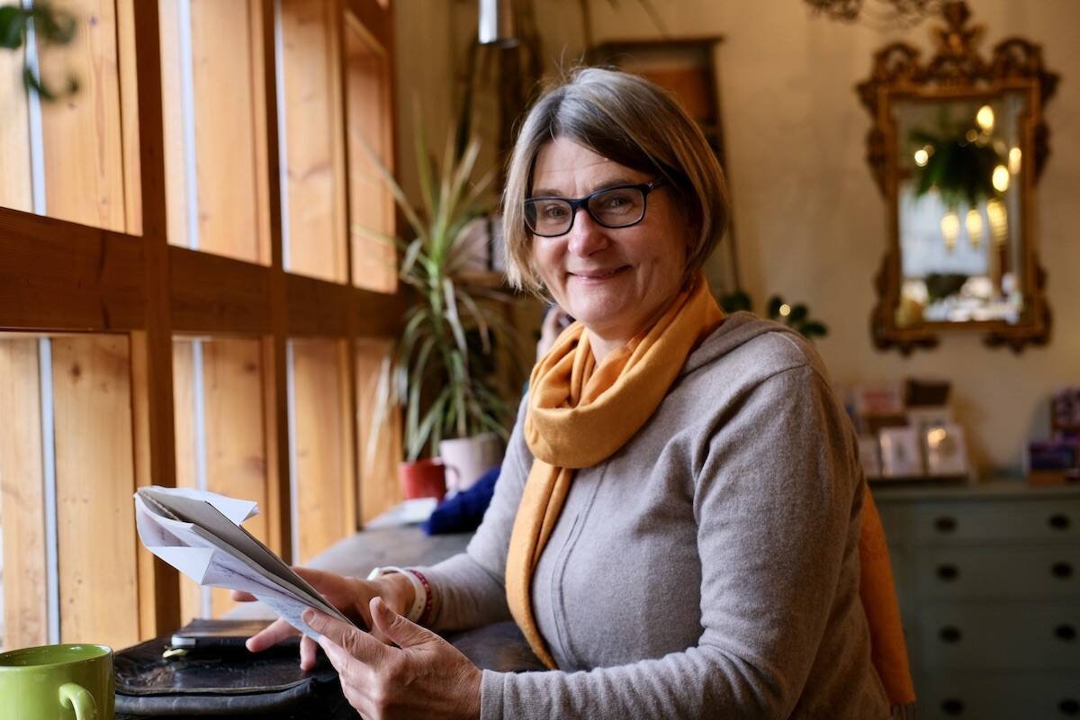 Dr. Marian Berry, back in Nelson after attending a week at the COP27 U.N. climate summit in Egypt in November. Photo: Bill Metcalfe