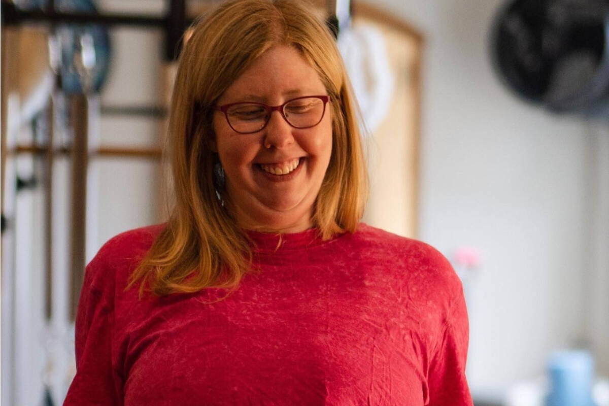 Norah Myers advocates Pilates as a beneficial exercise for people with disabilities. (Photo by Lucas Grosse)