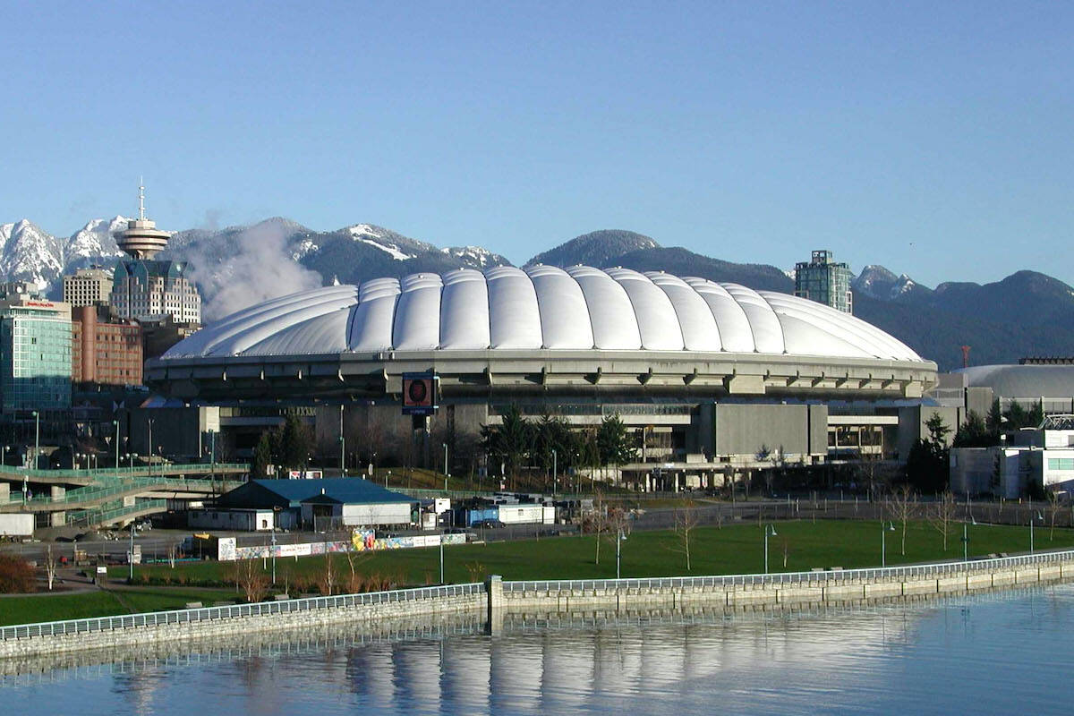 BC Place Stadium in the 1980s. (Submitted photo)