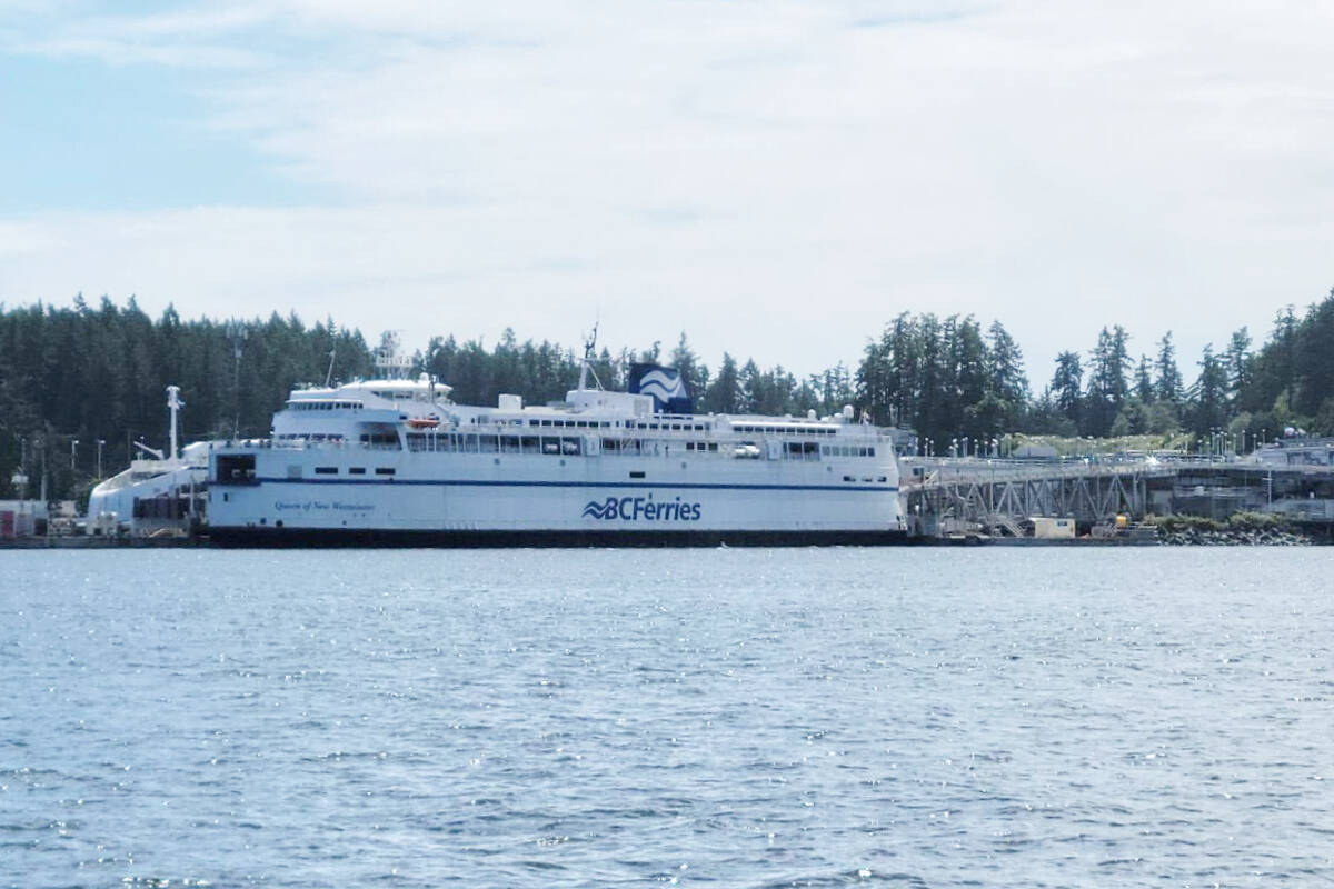 BC Ferries’ website and app is online again after going off-line Friday afternoon. (Katherine Engqvist/News Staff)