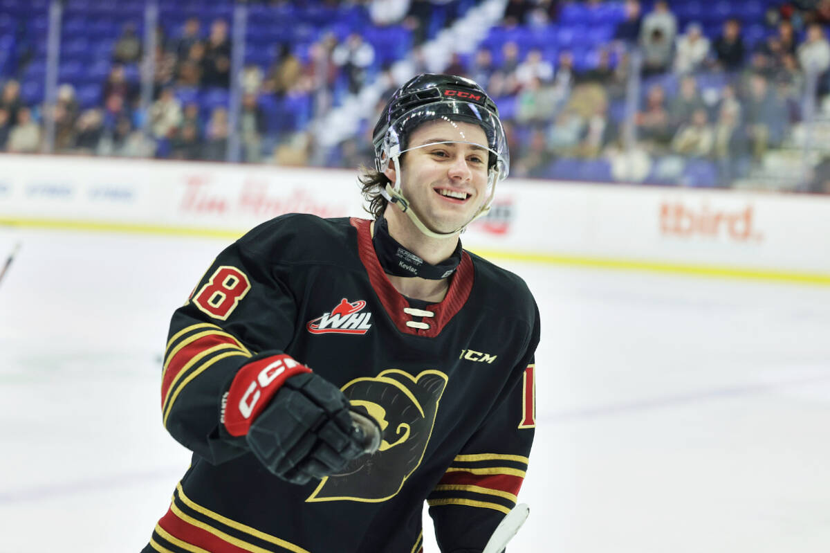 Vancouver Giants are in Portland Saturday night, where the Winterhawks hope to turn the tables after losing to the G-Men at Langley Events Centre on Friday night, by a score of 3-1. (Rob Wilton, Vancouver Giants/Special to Langley Advance Times)