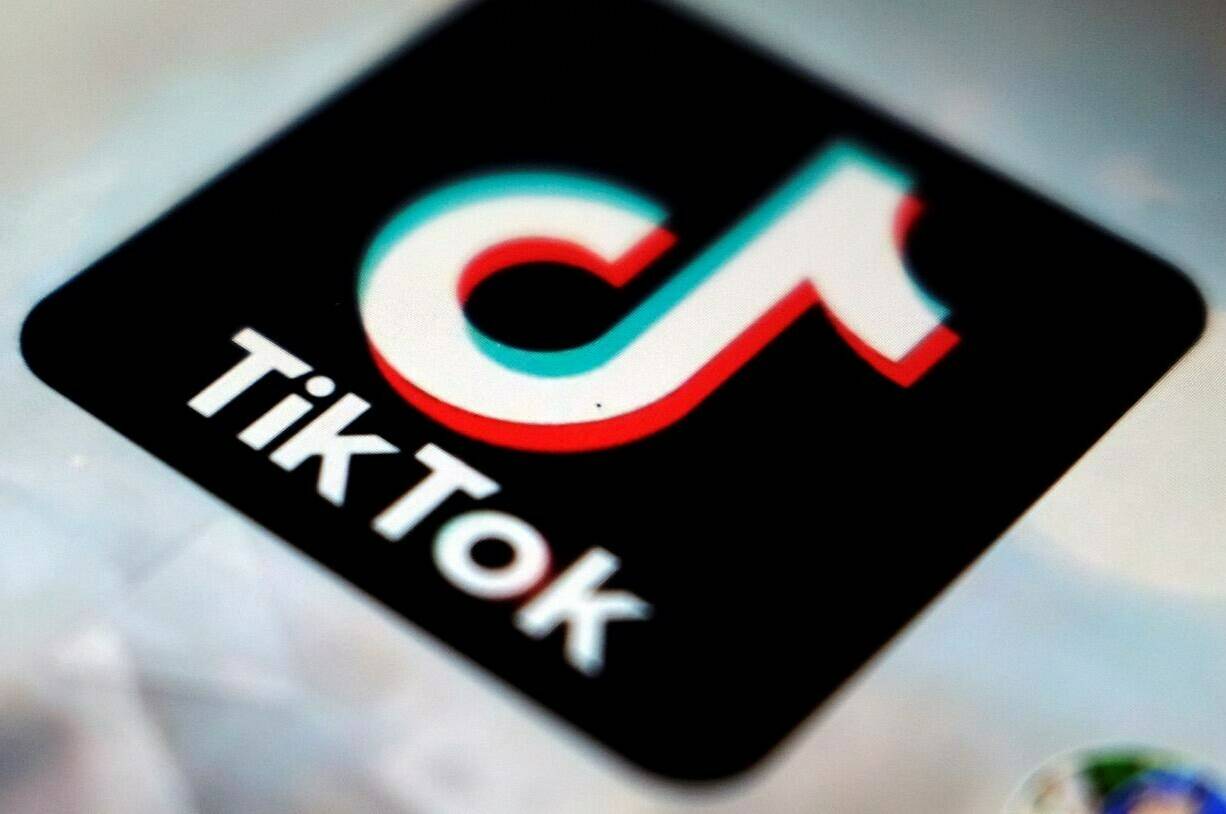 The TikTok app logo appears in Tokyo on Sept. 28, 2020.THE CANADIAN PRESS/AP/Kiichiro Sato